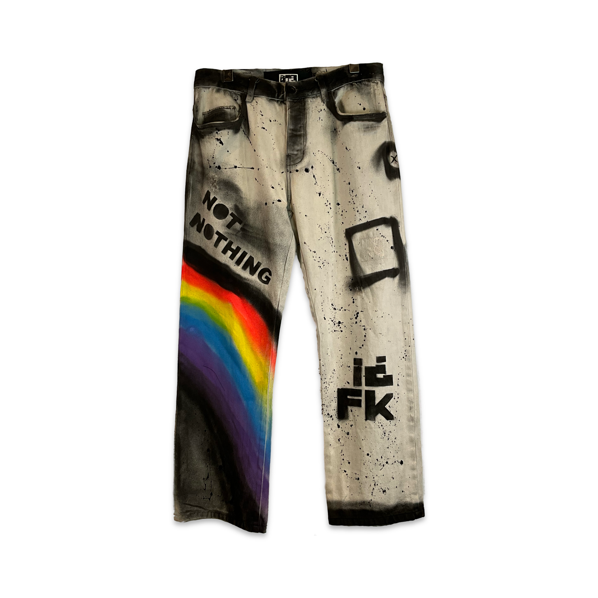 The Rainbow Jeans – IDFK art