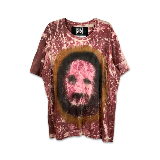 Blank Face Bleached Tee